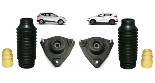 Kit Batente Amortecedor Dianteiro Ix35 Sportage 2011/16 -par