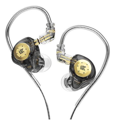 Auriculares In Ear Kz Edx Pro Negro Sin Mic Monitoreo Nuevo