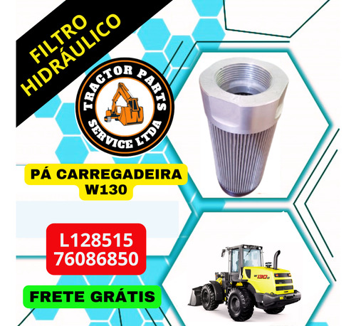 Filtro Tanque Hidraulico Carregadeira W130 L128515