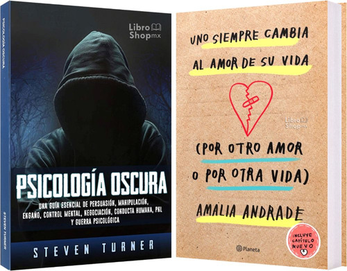 Psicología Oscura + Uno Siempre Cambia Al Amor De Su Vida