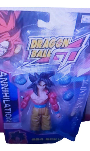 2004 Jakks Pacific Dragon Ball Gt Annihilation Ss4 Goku 16cm