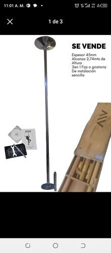 Barra Pole Dance .240$ .remato.