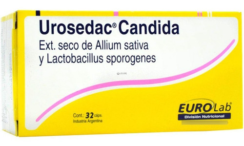 Eurolab Urosedac Candida Antimicotico Vaginal X32 Cap