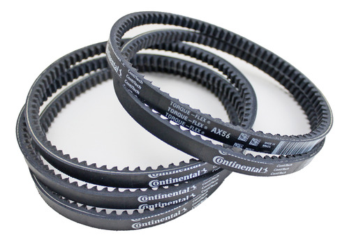 Kit Correia Industrial Em V Dentada Ax-56 Continental (5un)