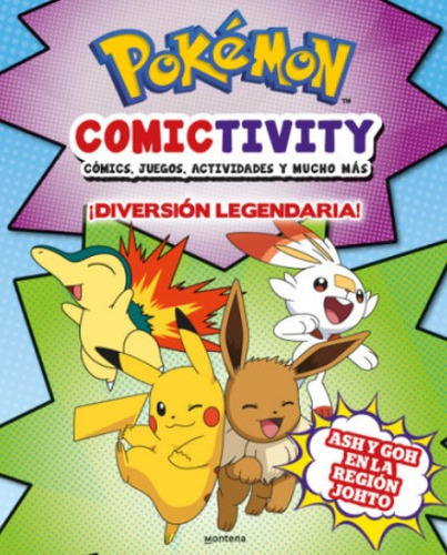 Pokemon Comictivity ( Libro Nuevo Y Original )