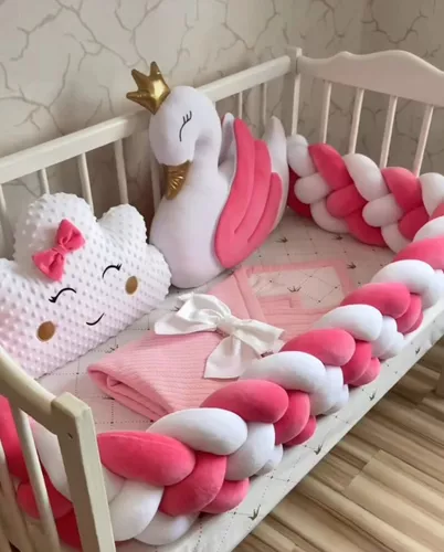 Las mejores 12 ideas de protectores para cuna  lenceria de bebe,  decoración de unas, cunas para bebes