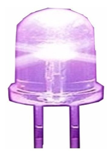 Led Uv Ultra Violeta 5 Milímetros 2.8 - 3 Vdc 390 - X 50pcs 