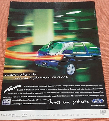 Ford Fiesta 1997 Publicidad