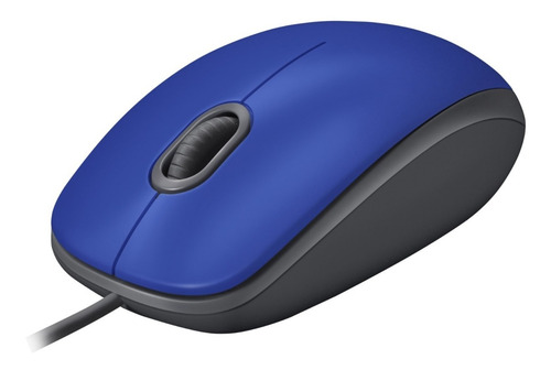 Imagen 3 de 6 de Mouse Logitech M110 Silent Azul Usb Pc Notebook Silencioso F