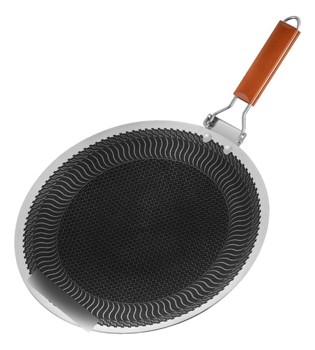 Sartén Antiadherente De Acero Inoxidable De 3 Capas 14