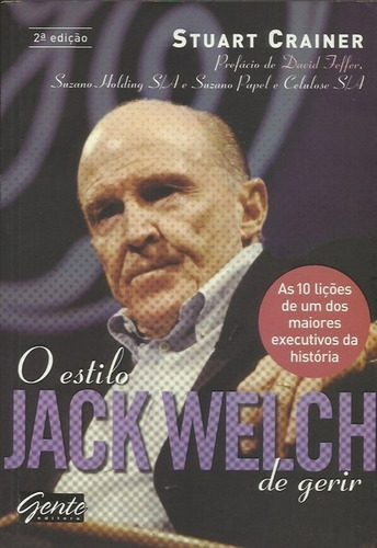 O Estilo Jack Welch De Gerir - Stuart Crainer 