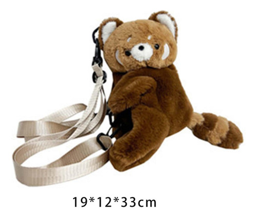 N 3 Mochila De Felpa Panda, Mochila Informal, Bolso De