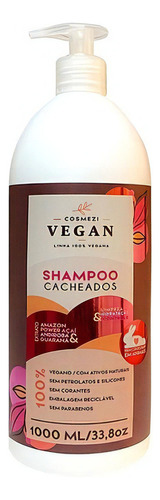  Shampoo Vegano Cabelos Cacheados - 1 Litro