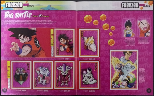 Sticker Álbum Dragon Ball Z Warriors Panini Completo (Usado)