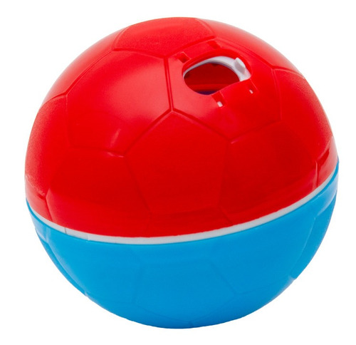 Bola De Brinquedo P/ Cães Mini Crazy Ball Azul E Vermelha