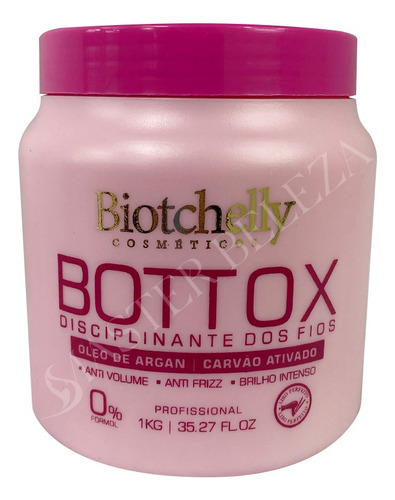Bottox Capilar P/ Cabelos Biotchelly Reconstrução Profunda