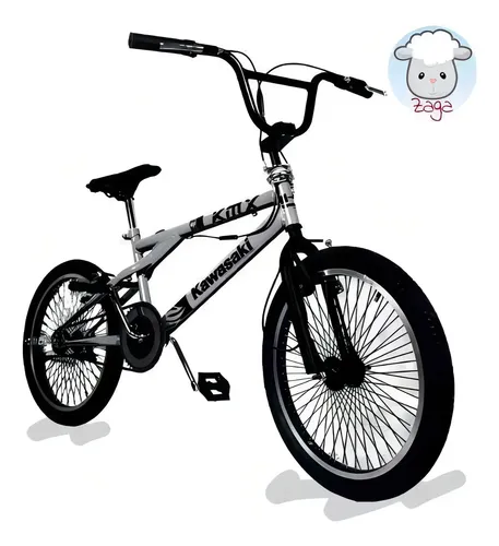 Freios V BMX infantis Kawasaki KMX-201 R20, cor cinza | MercadoLivre
