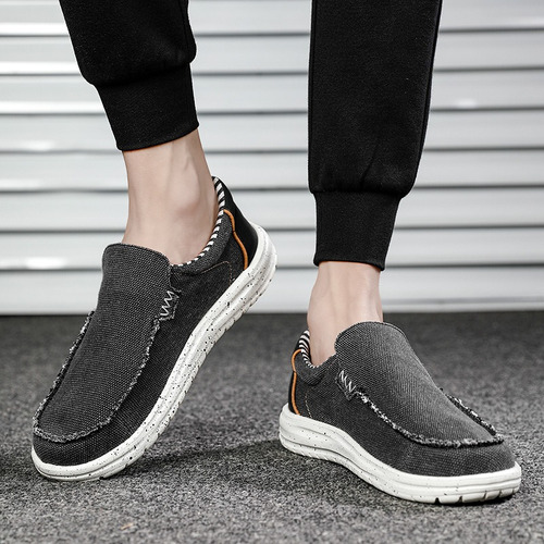 Zapatos De Lona Para Hombre Casual Caminar Tenis