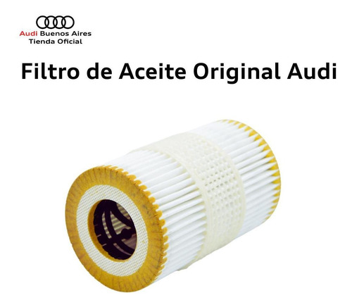 Imagen 3 de 7 de Filtro De Aceite Original Audi A6 Allroad