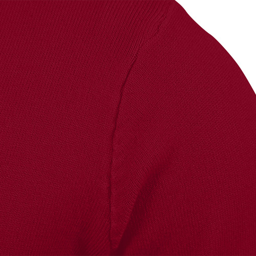 Suéter Masculino De Malha De Bolso, Cor De Mesa, Cor De Cabo