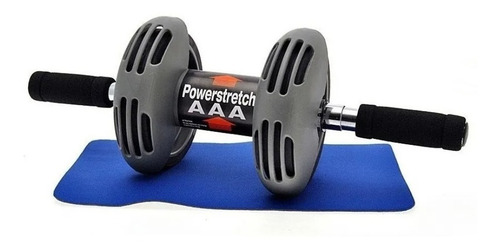 Imagen 1 de 7 de Doble Rueda Abdominal De Ejercicio Power Strech Roller