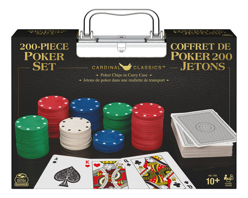 Set De Póker Spin Master Games Professional Texas Hold Em
