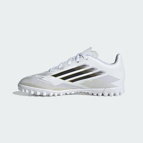 Botines Adidas Fútbol F50 Club Pasto Blanco Jr4402