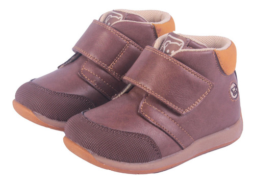 Zapato Bebé Niño Café Pillin (pzx21caf)