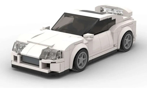 Default - Compatible Lego Car Model A80 Supra V2 Brick