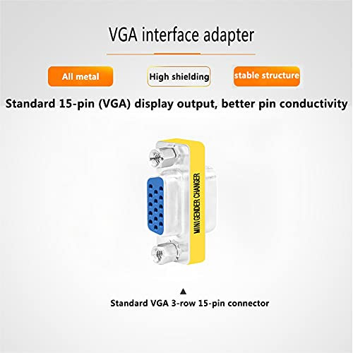 Conector Vga Lnhcaw, Hd, Nuevo Kvm Svga De 15 Vga, Tres Conv