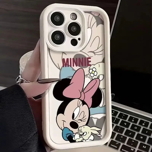 Funda De Teléfono De Mickey Mouse Donald Duck Para iPhone 15