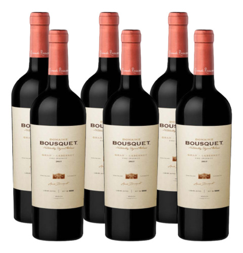 Vino Domaine Bousquet Gran Cabernet Sauvignon Caja 6x750ml