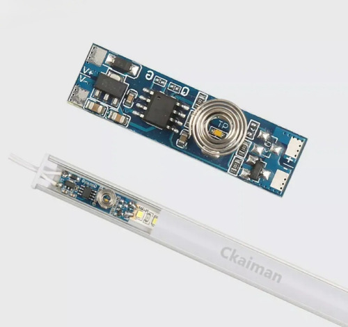 Swith Táctil Sensor Para Tiras Led 12v-24v Con Dimmer 2 Pzas