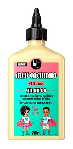 Shampoo Para Niños Rizos Lola Cosmetics 250 Ml