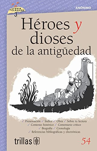 Libro Héroes Y Dioses De La Antiguedad  Lluvia De Clásicos D