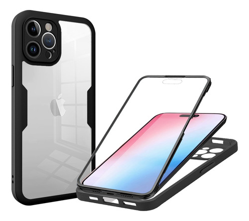 Funda Para iPhone 15 Pro Max Con Protector De Pantalla