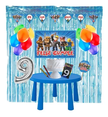Kit Decoración Cumpleaños En Casa de roblox Kit Decoración Cumpleaños En Casa