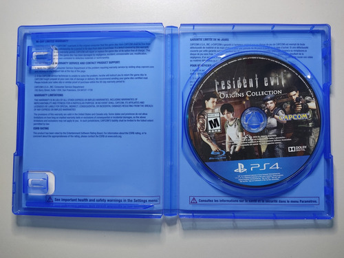 Resident Evil Origins Collection Ps4 Mídia Física (Usado)