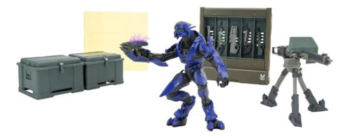 Halo Unsc Chekpoint Con Spartan Gungir Y Mercenario Elite (Usado)