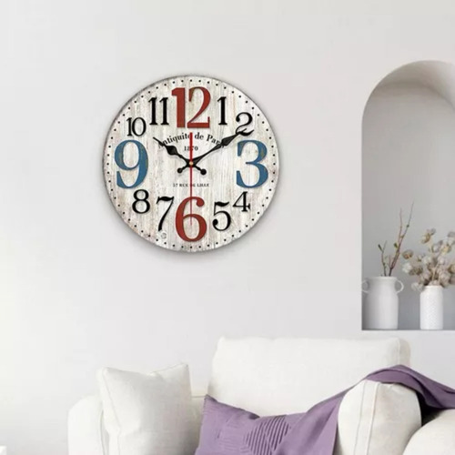 Movimiento De Barrido De Relojes De Pared De Cocina D