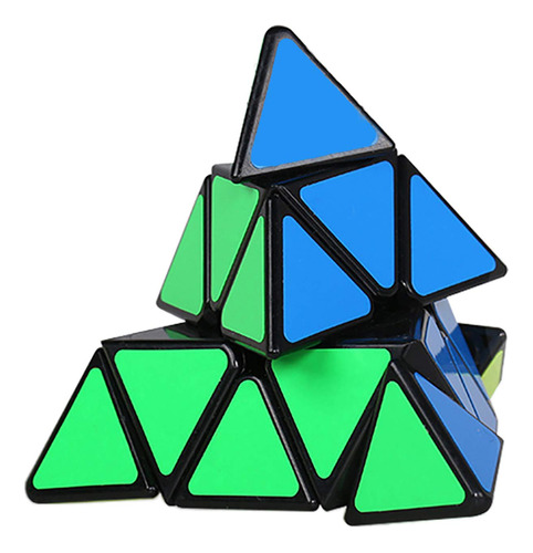 Cubo De Velocidad Piramidal 3 X 3 X 3 Pulgadas, Cubo Piramid