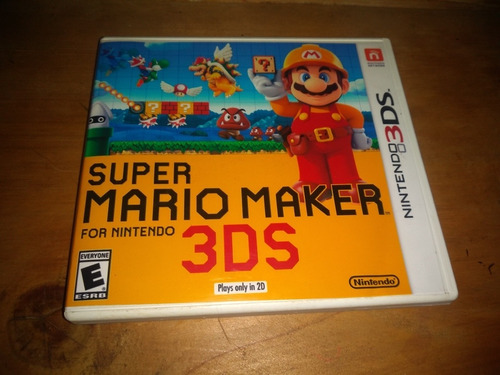 Mario Maker Nintendo 3ds Orig