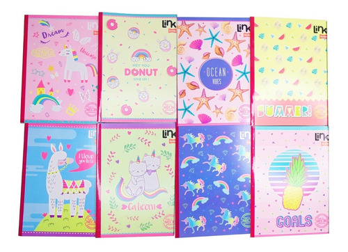 Cuaderno Con Stickers Cosido Cuadriculado 50 Hojas