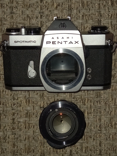 Imagem 3 de 6 de Pentax Spotmatic Sp2 Com Objetiva Pentax 50mm F/1.8