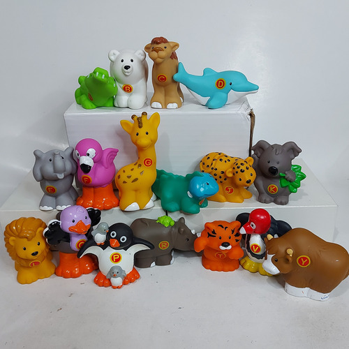  Lote De Figuras Little People Zoo Abc