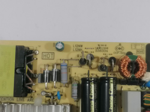 Tarjeta Fuente Tcl 50s425 L12nw #1314 (Usado)