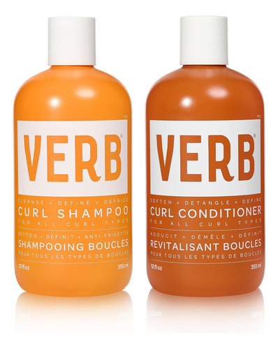 Shampoo E Condicionador Verb Curl Duo - Shampoo Definidor De