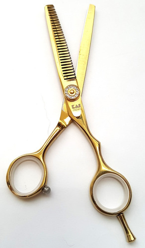 Imagen 9 de 10 de Set 2 Tijeras Profesional Kasho Style Filonav + Pulir + Acc