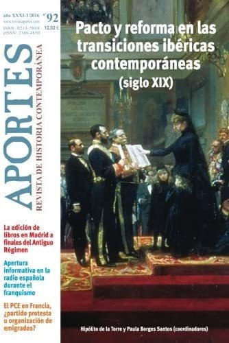 Libro Aportes. Revista Historia Contemporánea. Nº 92: Año