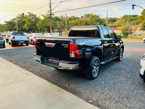 Imagem 6 de 15 de Toyota Hilux Srv 2.8 Preto 2019